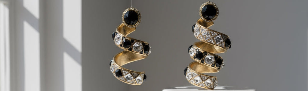 How to style oversized earrings