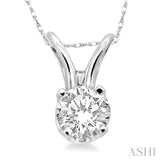 Diamond Solitaire Pendant