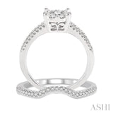 Lovebright Bridal Diamond Wedding Set