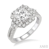 Semi-Mount Diamond Engagement Ring