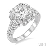 Semi-Mount Diamond Engagement Ring