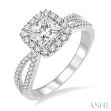 Semi-Mount Diamond Engagement Ring