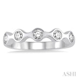 Stackable Diamond Wedding Band