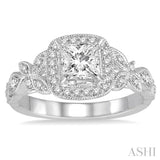 Semi-Mount Diamond Engagement Ring