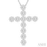 Lovebright Essential Cross Diamond Pendant