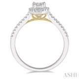 Oval Shape Lovebright Essential Diamond Engagement Ring