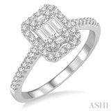 Fusion Diamond Engagement Ring