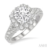 Semi-Mount Diamond Engagement Ring