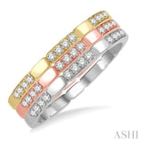 Stackable Diamond Band Set