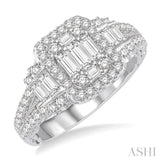 Fusion Diamond Engagement Ring