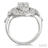 Marquise Shape Diamond Fashion Ring