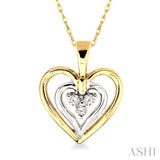 Heart Shape Diamond Fashion Pendant