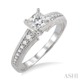 Semi-Mount Diamond Engagement Ring