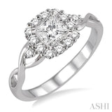 Semi-Mount Diamond Engagement Ring