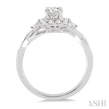 Semi-Mount Diamond Engagement Ring