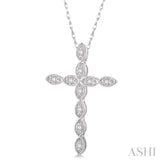 Cross Diamond Fashion Pendant