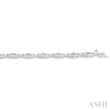 Silver Diamond Bracelet