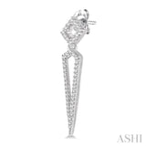 Diamond Fashion Long Earrings