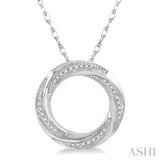 Circle Diamond Fashion Pendant