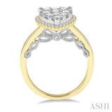 Pear Shape Lovebright Essential Diamond Ring