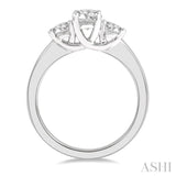 Past Present & Future Diamond Engagement Ring