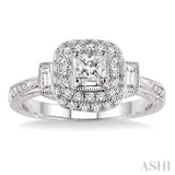 Semi-Mount Diamond Engagement Ring