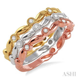 Stackable Diamond Band Set