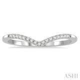 Chevron Petite Diamond Ring