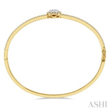 Stackable Lovebright Essential Diamond Bangle