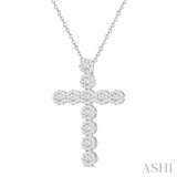 Lovebright Essential Cross Diamond Pendant