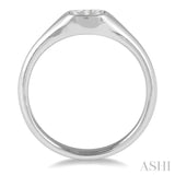 Lovebright Essential Diamond Signet Ring