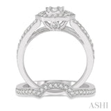 Fusion Diamond Wedding Set