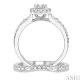 Fusion Diamond Wedding Set