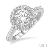 Semi-Mount Diamond Engagement Ring