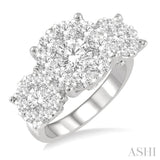 Past Present & Future Lovebright Essential Diamond Engagement Ring