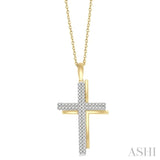 Cross Diamond Pendant