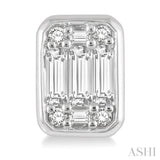 Bezel Set Fusion Diamond Earrings