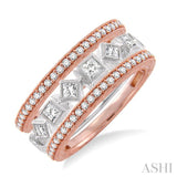 Stackable Diamond Band Set