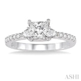 Semi-Mount Diamond Engagement Ring