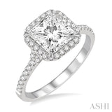 Semi-Mount Diamond Engagement Ring