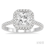 Semi-Mount Diamond Engagement Ring