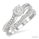 Lovebright Diamond Wedding Set