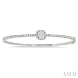 Stackable Lovebright Essential Diamond Bangle