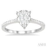 Pear Shape Diamond Ring