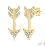 Arrow Petite Diamond Fashion Earrings