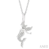 Mermaid Petite Diamond Fashion Pendant