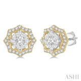 Halo Lovebright Diamond Fashion Stud Earrings