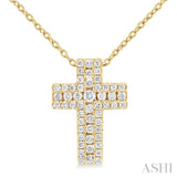 Cross Diamond Fashion Pendant