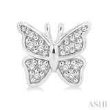 Butterfly Petite Diamond Fashion Earrings