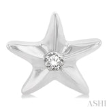 Starfish Petite Diamond Fashion Earrings